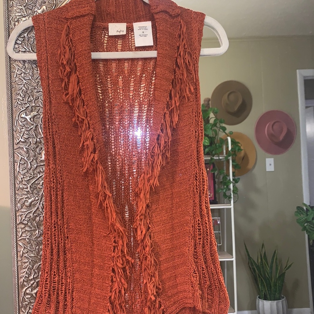 Buckle Shag Vest